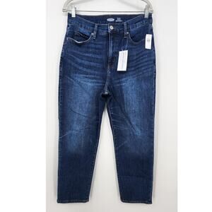 New NWT Old Navy‎ The Sky High Straight Size 10